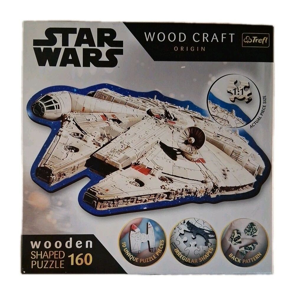 Trefl Woodcraft Origins Star Wars Wooden 160 Pc Puzzle